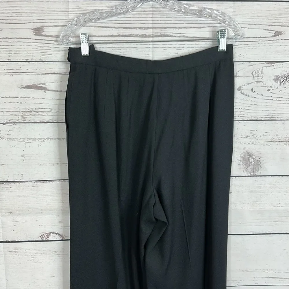 Pendleton Dress Pants Womens Size 10 Black Side Zip High Waisted made in USA - Picture 4 of 11